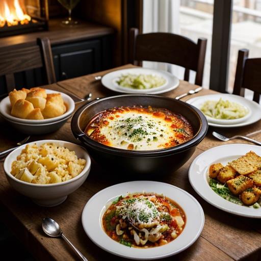 Lasagna soup, Budget-friendly sides, Garlic bread, Caesar salad, Roasted vegetables