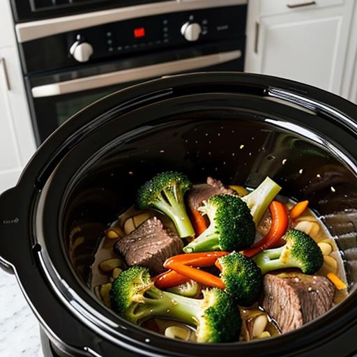 Beef and Broccoli, Slow Cooker Recipes, Fusion Flavors, Asian-inspired, Crockpot