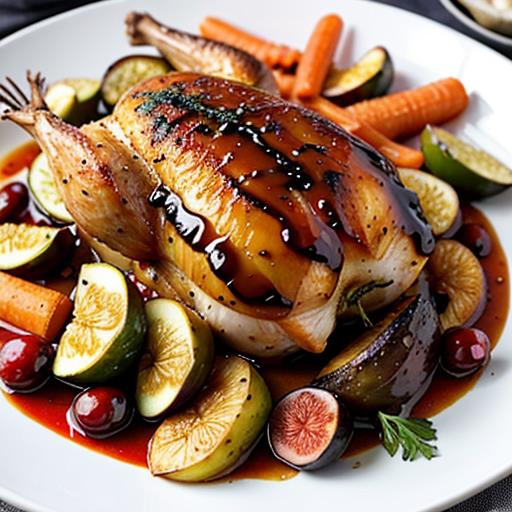 Slow Cooker Chicken, Flavorful Sauces, Gourmet Garnishes, Roasted Vegetables, Lemon Herb Butter