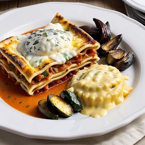 Lasagna side dishes, Caesar salad, Garlic bread, Roasted vegetables, Creamy polenta