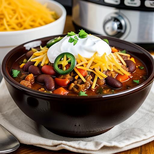 Best slow cooker chili, Flavorful ingredients, Spice combinations, Slow cooking techniques, Perfect chili toppings