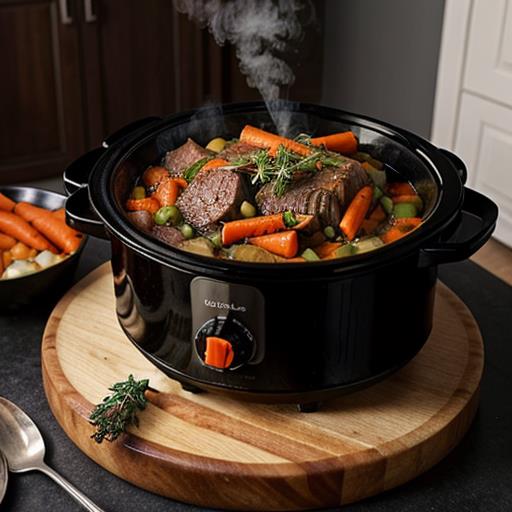 Chuck Pot Roast, Slow Cooker Recipe, Comforting Dinner, Flavorful Dish, Easy Slow Cooking