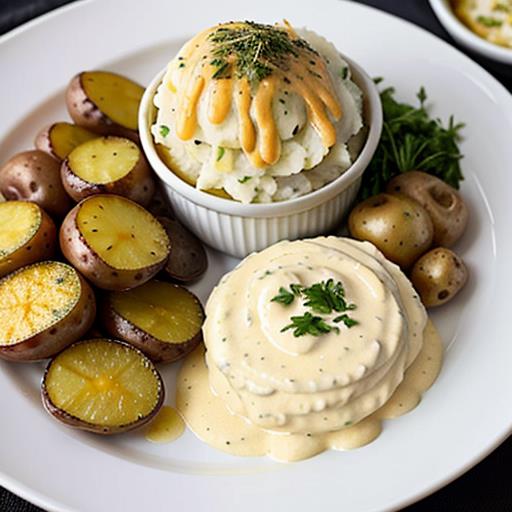 Creamy Mashed Potatoes, Pulled Pork, Recipe, Side Dish, Comfort Food