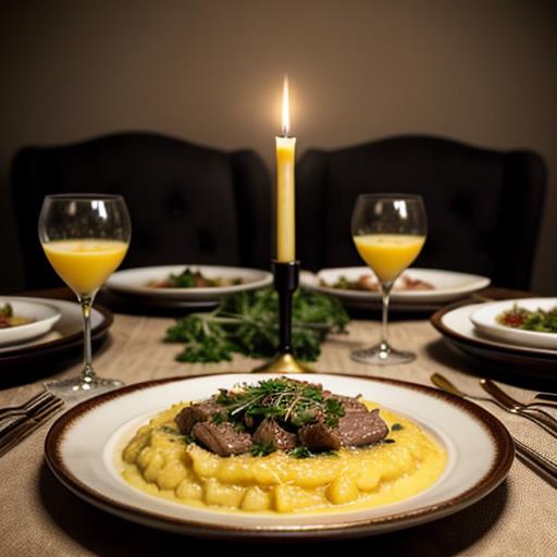 Creamy Polenta, Beef Stroganoff, Comfort Food Recipe, Savory Dinner, Homemade Dish