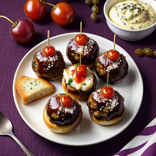 Creative Appetizer, Leftover Grape Jelly, Meatball Ideas, Gourmet Treats, Creative Appetizer Ideas