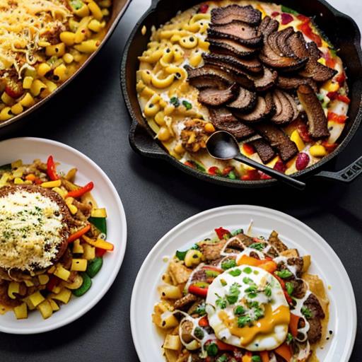 Leftover Brisket Recipes, Creative Dishes, Brisket Tacos, Brisket Mac and Cheese, Stuffed Bell Peppers