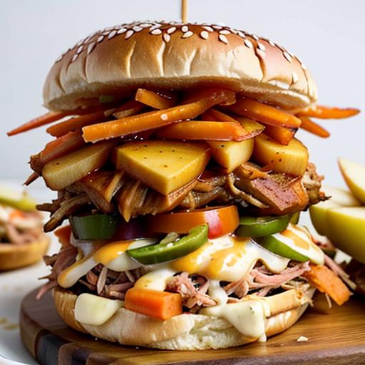 Pulled Pork Sandwiches, Creative Recipes, Lunch Ideas, Sandwich Inspirations, Barbecue Flavors