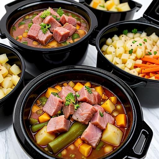 Crock Pot Ham, Meal Prep, Easy Weeknight Dinner Ideas, Slow Cooker Recipes, Meal Planning