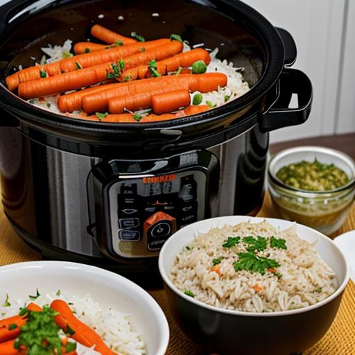 Crockpot Chicken, Rice Recipe, Slow Cooker, Comfort Food, Easy Dinner