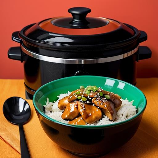 Crockpot Orange Chicken, Slow Cooker Recipe, Tangy Flavor, Homemade Takeout, Easy Dinner Idea