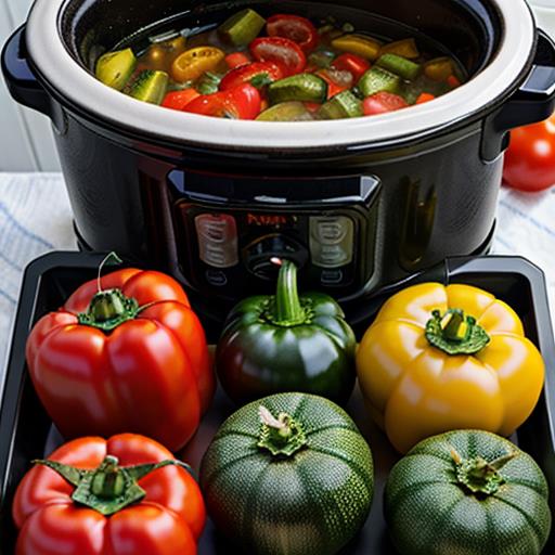 Crockpot Ratatouille, French Inspired, Vegetarian Dish, Easy Recipe, Healthy Eating