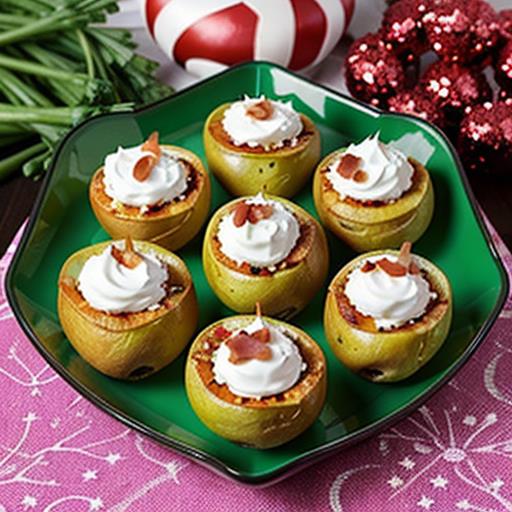 Baked Potato Bites, Crock Pot Appetizers, Bite-Sized Treats, Party Food, Easy Recipe