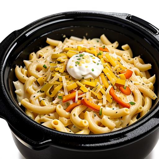 Chicken Fajita, Mac and Cheese, Crockpot Recipe, Comforting Meal, Cheesy Flavor