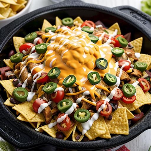 Chicken Fajita Nachos, Crockpot Recipe, Game Day Snacking, Delicious, Easy to Make