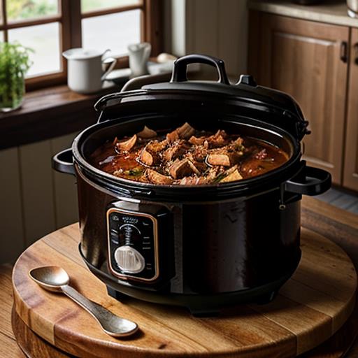 Crock Pot Recipe, BBQ Pulled Pork, Baked Potatoes, Hearty Meal, Easy Dinner