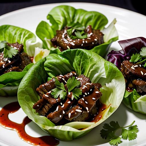 Crock Pot Recipe, Mongolian Beef, Lettuce Cups, Flavorful Appetizer, Slow Cooking