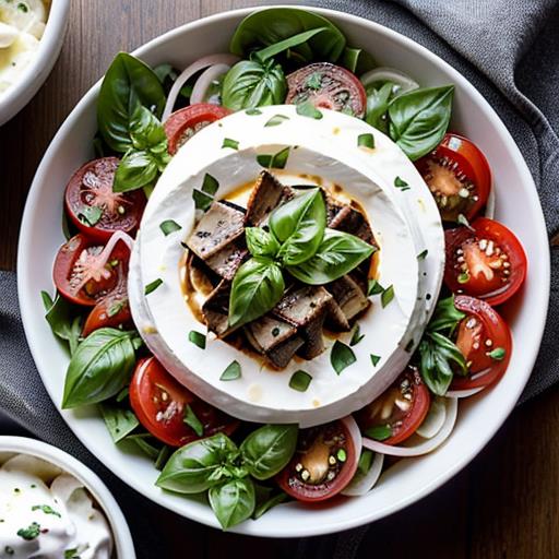 Caprese Salad, Beef Stroganoff, Light Dish, Italian Cuisine, Refreshing Pairing