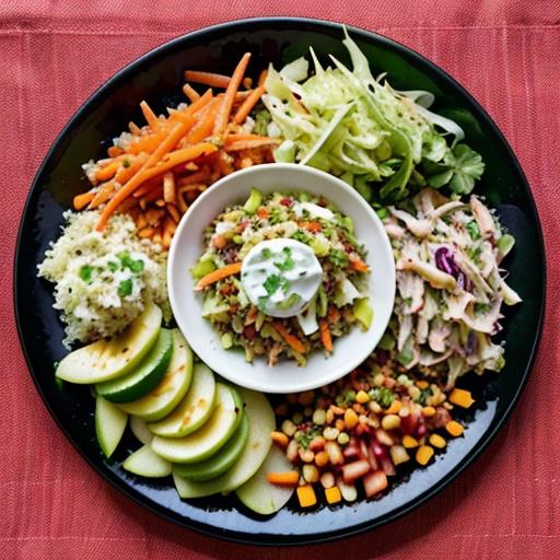 Pulled Pork Side Salads, Fresh Complements, Crunchy Salads, Delicious Recipes, Tangy Apple Slaw