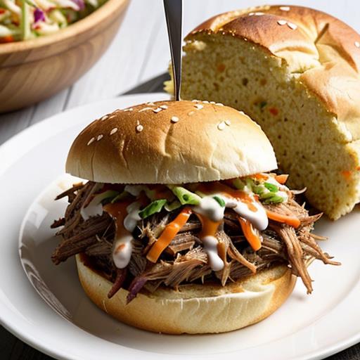 Slow Cooker BBQ Pulled Pork, Family Favorite Recipe, Sweet and Tangy Flavor Profile, Easy Weeknight Meal, Mouthwatering Homemade Dish