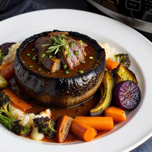 slow cooker brisket, flavorful beef, tender meat, juicy end result, seasoning and flavoring