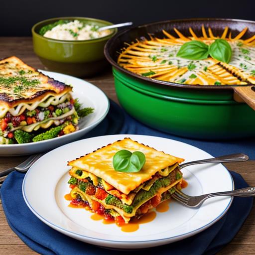 Vegan Lasagna, Side Dish Ideas, Plant-Based Recipes, Vegan Dinner Options, Meatless Meal Ideas