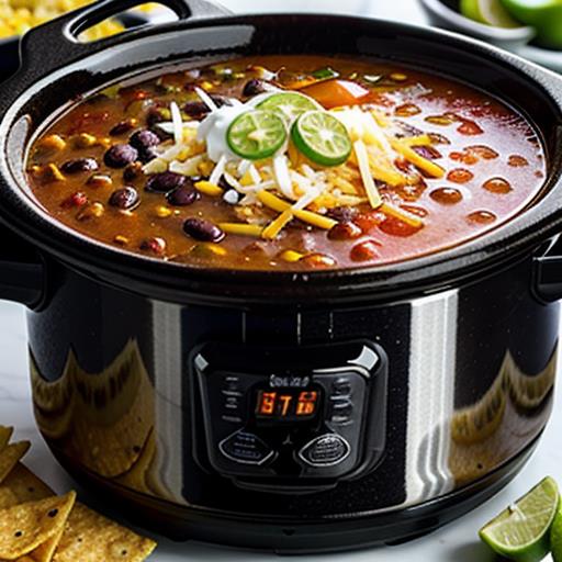 Chicken Tortilla Soup, Crockpot Recipe, Southwest Comfort, Flavorful Soup, Easy Slow Cooker