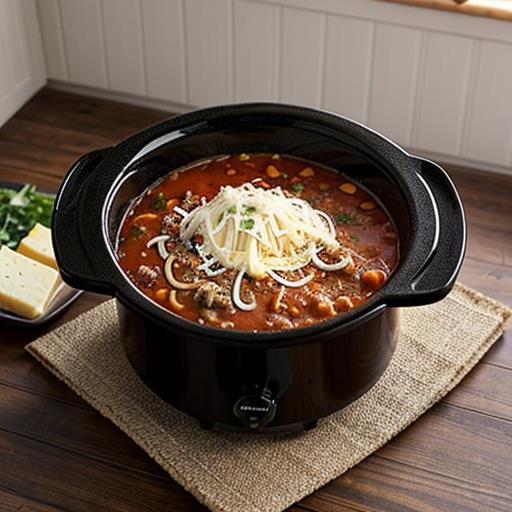 Crockpot recipes, Slow Cooker Lasagna Soup, Comfort food, Easy dinner ideas, Hearty soups