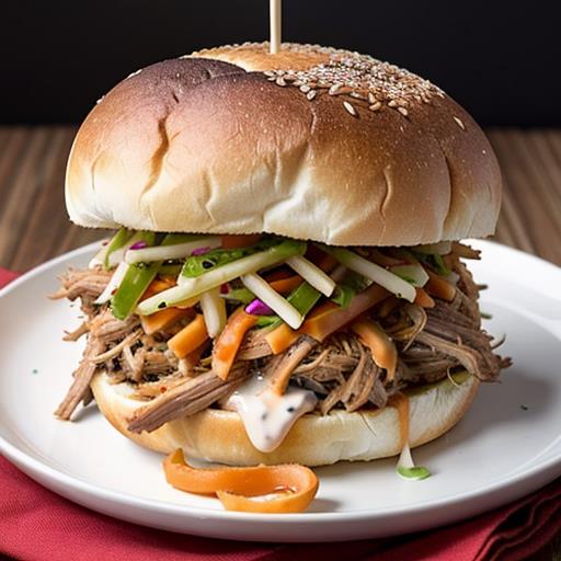 Shredded Pork Sandwiches, Crockpot Recipe, Easy Weeknight Meal, Slow Cooker Pulled Pork, Delicious Sandwich Ideas