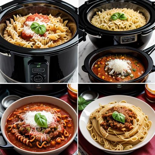 Slow Cooker Pasta, Italian Classics, Crockpot Recipes, Effortless Cooking, Comforting Meals