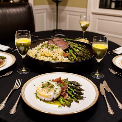 Elegant Side Dishes, London Broil, Dinner Parties, Savory Mushroom Risotto, Garlic Herb Roasted Potatoes