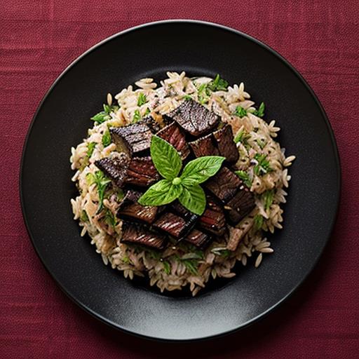 wild rice pilaf, beef stroganoff, side dish, nutty flavor, savory meal