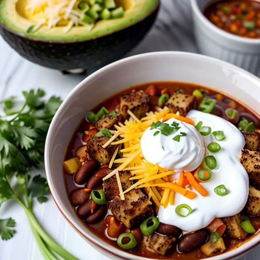 Chili Toppings, Ideal Additions, Garnishes, Enhance Flavor, Customizable Options