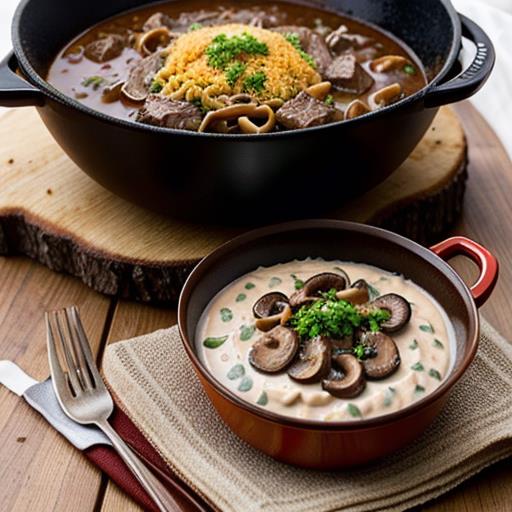 Beef Stroganoff, Paprika Flavor, Comfort Food, Creamy Sauce, Recipe Twist