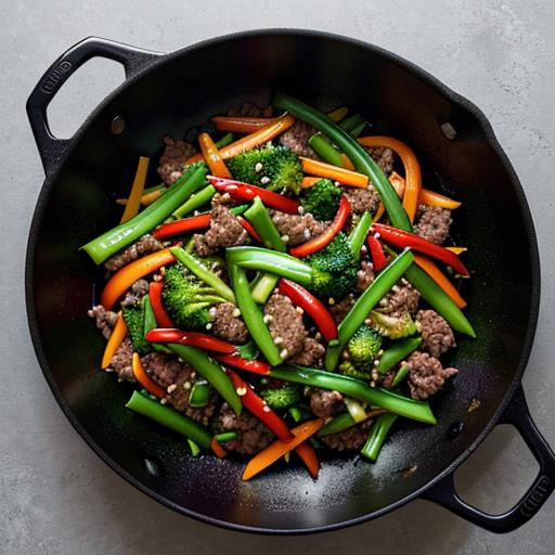 Ground Beef Stir Fry, Healthy Meal, Broccoli Recipe, Creative Side Dishes, Flavorful Cooking