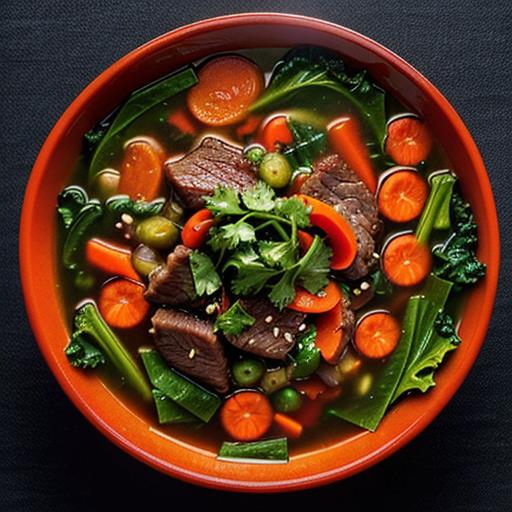 Beef vegetable soup, Healthy twists, Lighter versions, Nutritious ideas, Health-conscious makeover