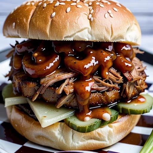 Homemade Slow Cooker BBQ Sauce, Pulled Pork Recipe, Flavorful Sauce, Versatile BBQ Sauce, Slow Cooker Magic