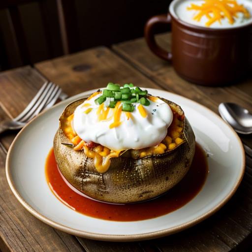 Leftover Chili, Baked Potatoes, Comfort Food, Flavorful Dish, Easy Recipe