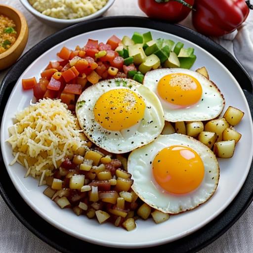 Leftover chili, Breakfast hash, Nutritious meal, Delicious recipe, Easy breakfast option