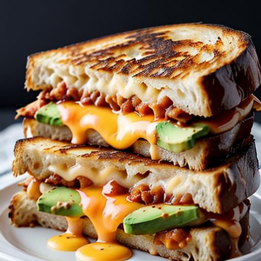 Leftover Chili Grilled Cheese, Comfort Food, Recipe, Delicious, Gooey Flavor