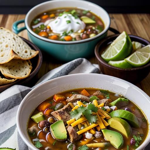 Chicken Tortilla Soup, Slow Cooker Recipe, Southwestern Comfort, Easy Crockpot Meals, Delicious Soup