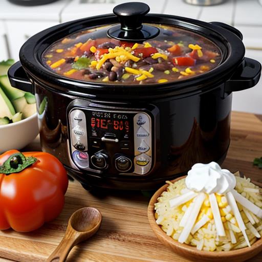 Slow Cooker Taco Soup, Tex-Mex Cuisine, Flavorful Recipe, Hearty Meal, Easy Slow Cooker