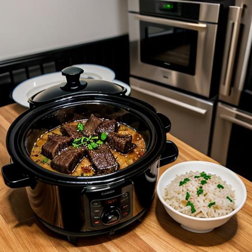 Mongolian Beef, Rice Casserole, Slow Cooker Meal, Family-Friendly Recipe, Delicious Cuisine