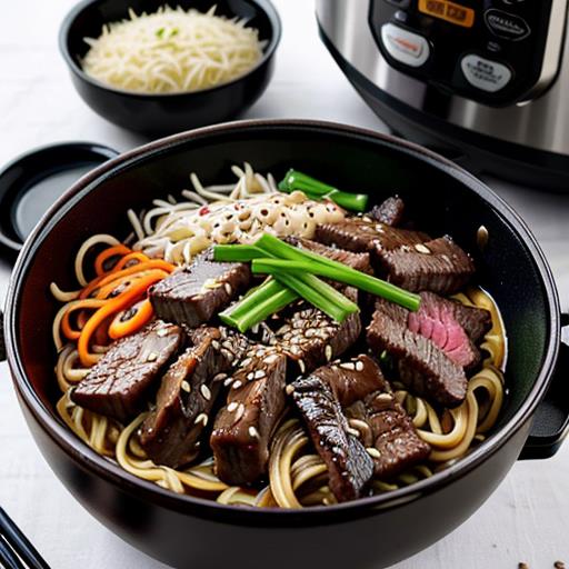 Mongolian Beef, Noodle Bowl, Flavorful Fusion, Crockpot Recipe, Asian Flavors