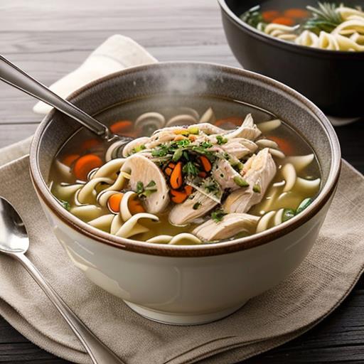 Chicken Noodle Soup, Tender Chicken, Al Dente Noodles, Homemade Classic, Comforting Recipe