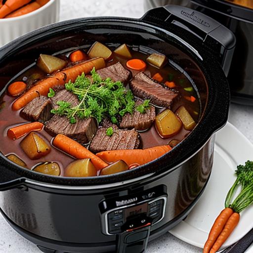 crockpot rump roast, tender meat, flavorful recipe, slow cooking, seasoning tips