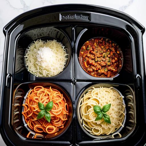 crock pot spaghetti, easy pasta dishes, flavorful recipes, slow cooking, Italian seasoning