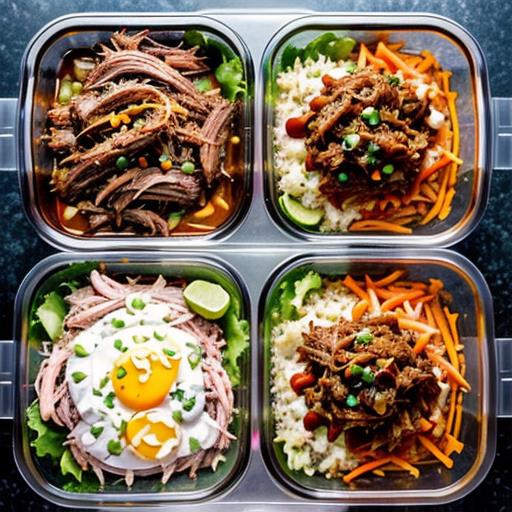 Pulled Pork, Freezer Meals, Make-Ahead Options, Meal Prep, Slow Cooker