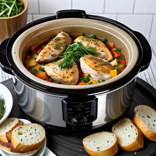 Ranch Chicken, Crock Pot, Dinner Recipe, One-Pot Meal, Easy Recipe