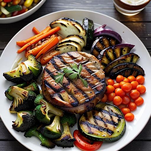 Grilled Vegetables, Pulled Pork, Flavorful Recipe, Savory Dish, Culinary Pairing