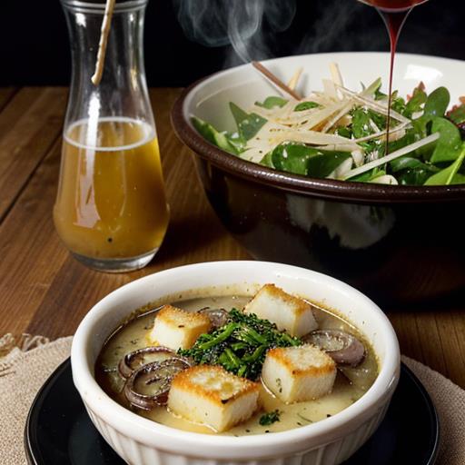 French Onion Soup, Serving Suggestions, Perfect Pairings, Cozy Meal, Gourmet Dining